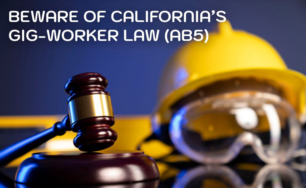 Beware Of California’s Gig-Worker Law (AB5) Blog By Logica Accounting Services